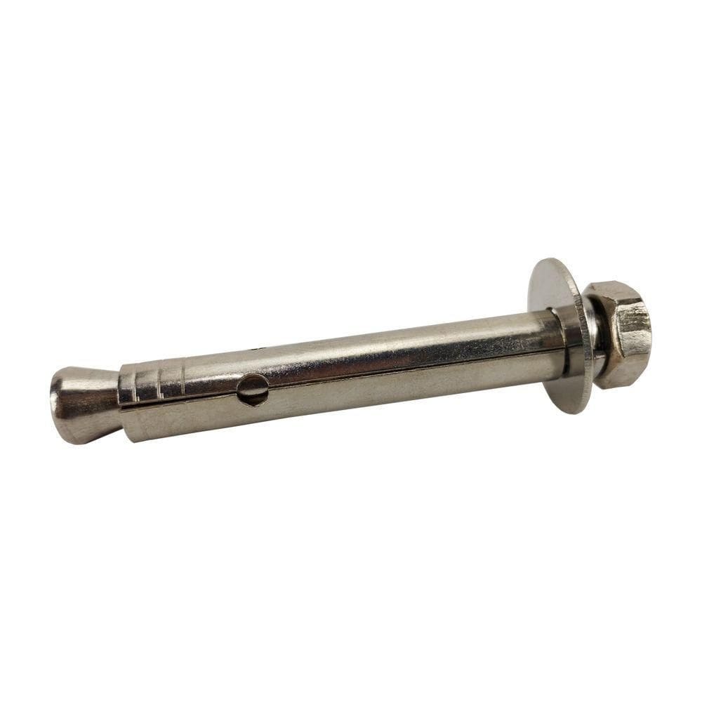 Chumbador Parabolt Parafuso Inox 8mm X 80mm 6 Unidades