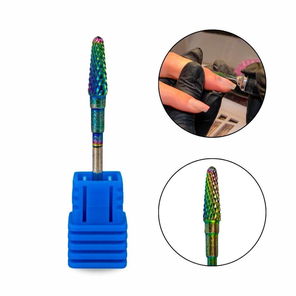Broca M-Colourful Umbrella Média St Unha De Gel Fibra Vidro