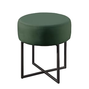 Conjunto 2 Puff Otávio Luxo Castellar Móbile Verde