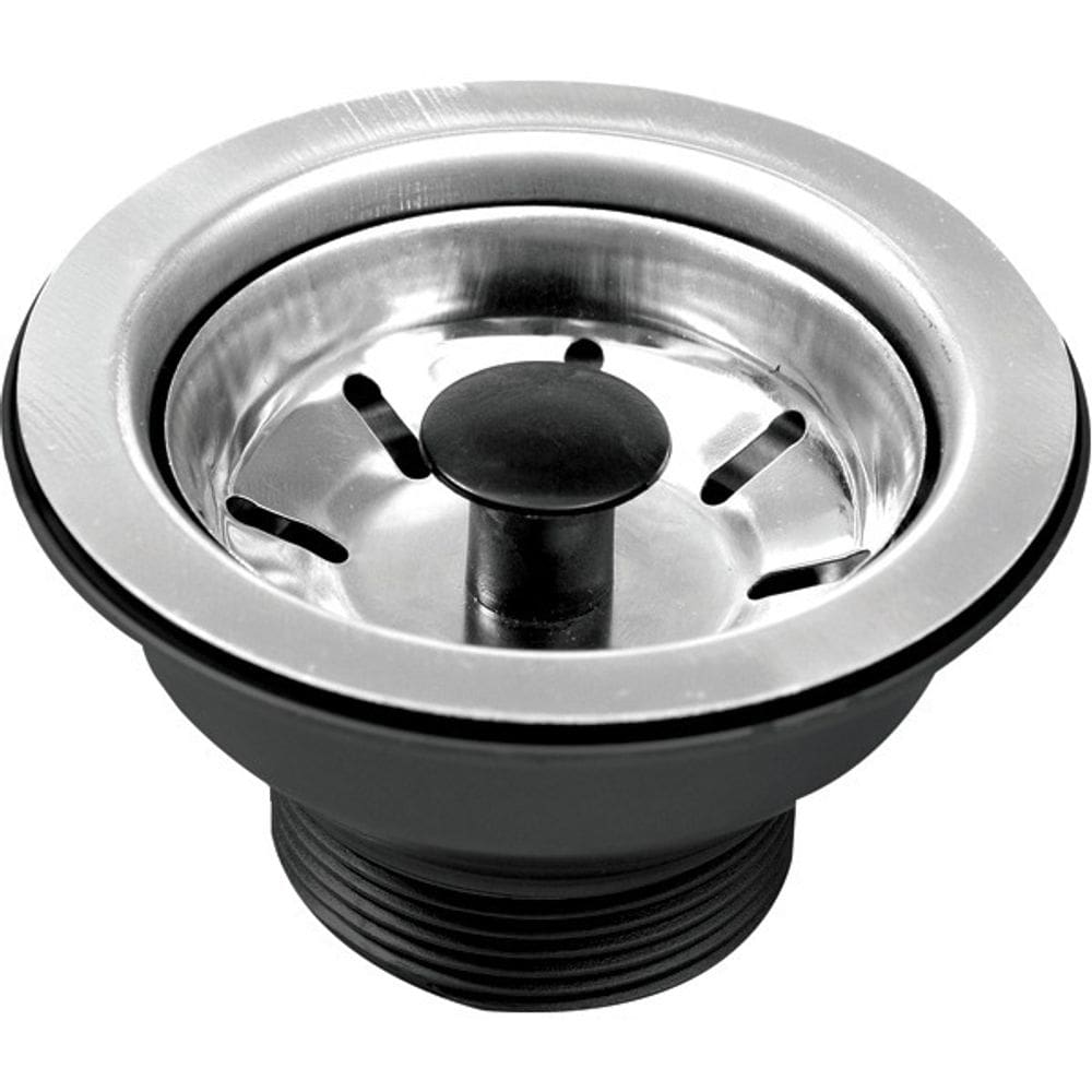Valvula Inox 3.1/2 pino Puxador Preto