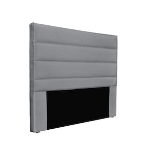 Cabeceira Cama Box King 195 Cm Arles Linho Cinza S04 - D`rossi