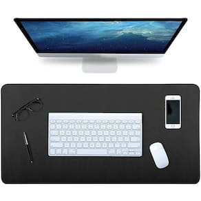 Tapete Mesa Gamer 100X30 Deskpad Extra Grande + Apoio Copo