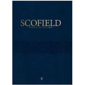 Bíblia De Estudo Scofield Azul