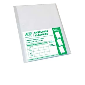 Envelope Plastico 4 Furos 012 Medio Caixa C/500 Uni.