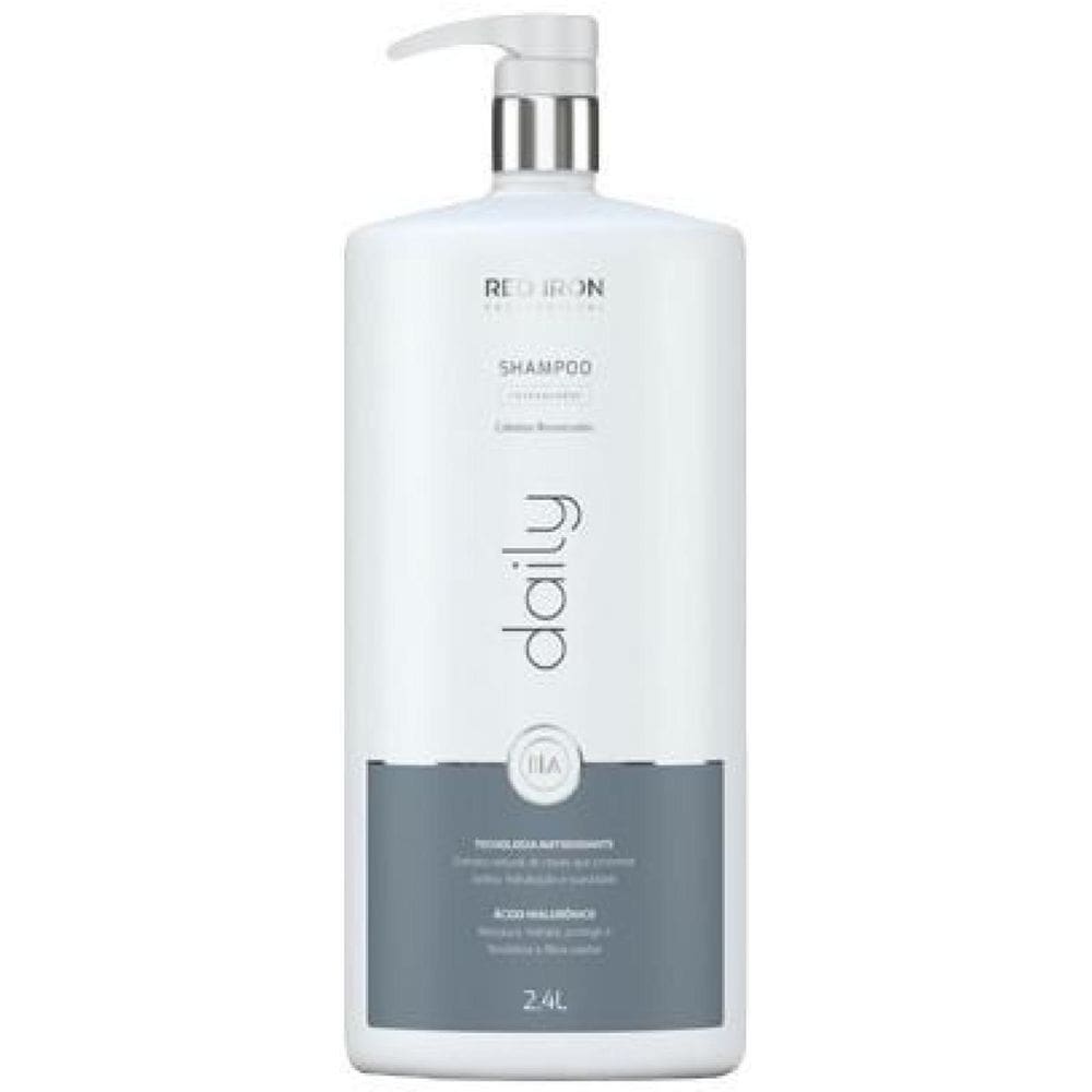 Red Iron Daily Lavatorio Shampoo Cabelos Ressecados 2,4L
