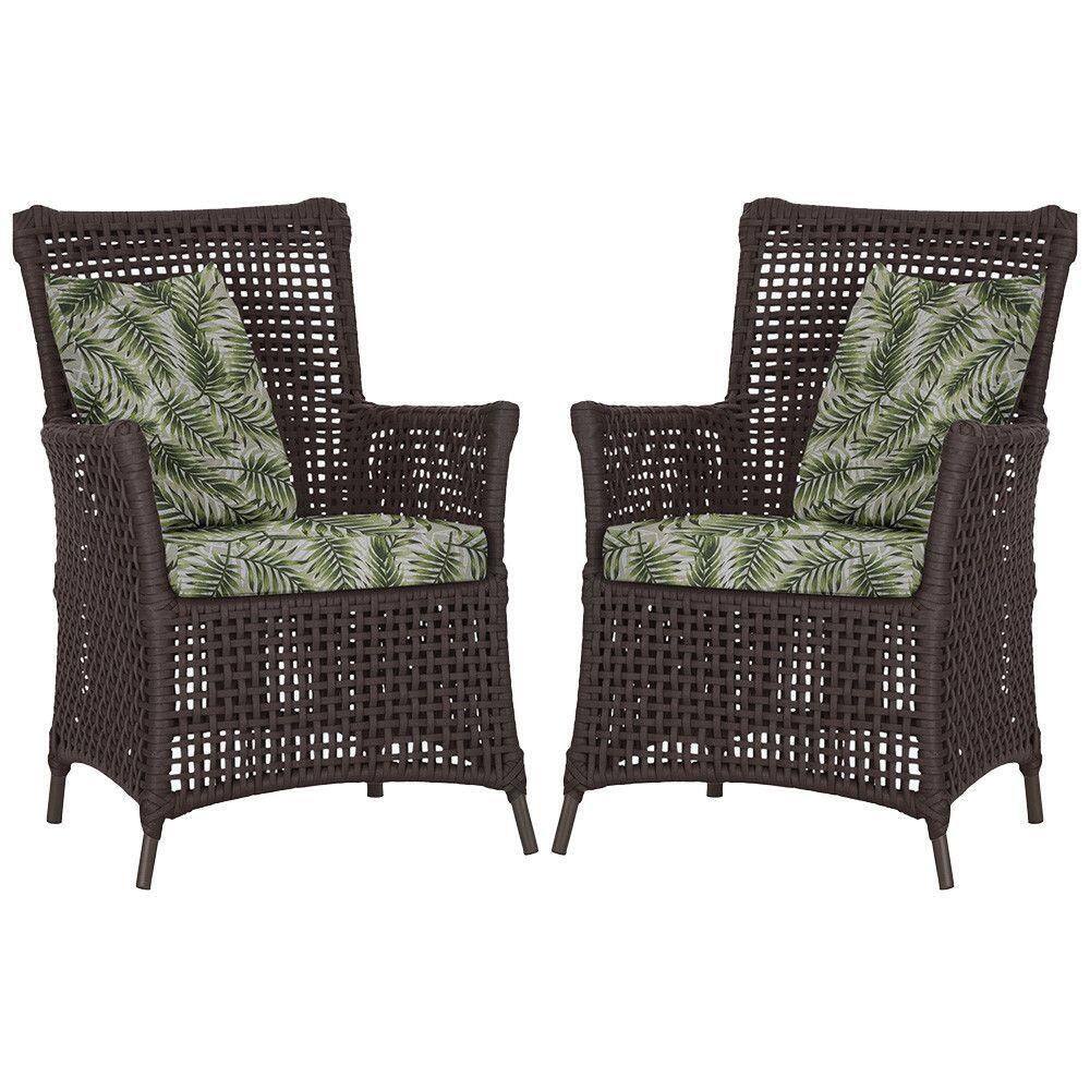 Poltronas Igapó Alumínio Pintura Marrom Corda Náutica E5 Marrom