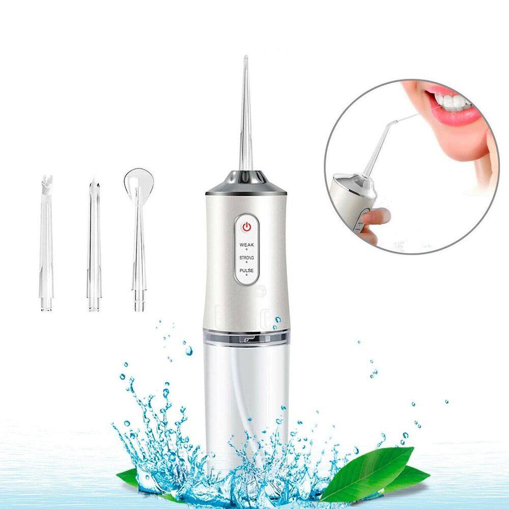 Aparelho Bucal Elétrico 3 Em 1 Para Limpeza Dental Completa