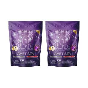 Po Descolorante Probelle 300G Ametista - Kit Com 2Un