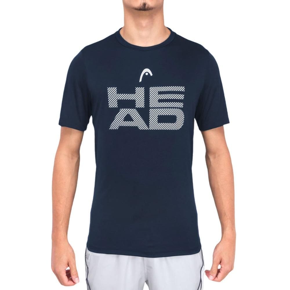 Camiseta Head Dry 2 Logo Marinho