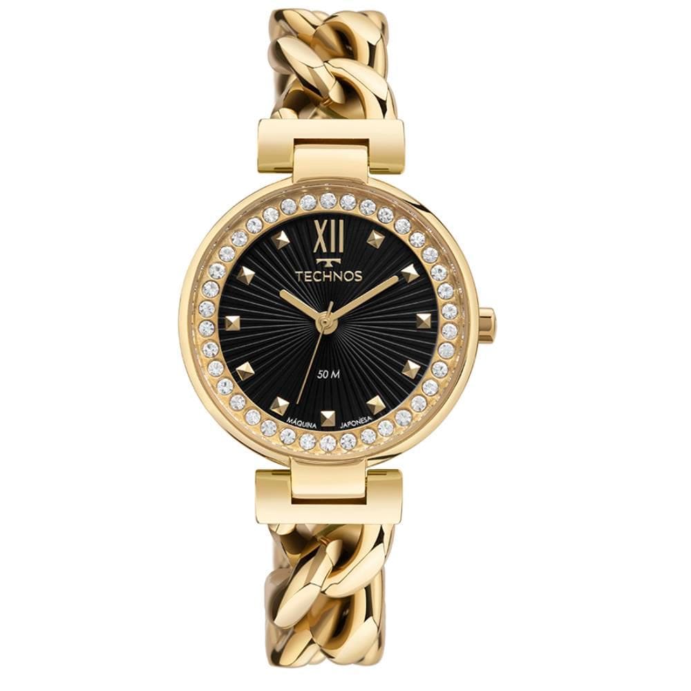 Relógio Technos Feminino Ref: 2035mxs/1p Bracelete Dourado