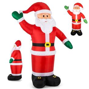 Papai Noel Inflavel Natal Natalino Decoraçao Festa Fim de Ano Confrarternizaçao Enfeite Casa Loja Entrada Jardim Residencial Comercial Festividades
