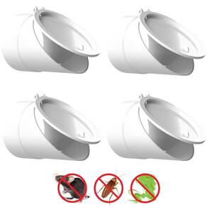 Válvula De Retenção Esgoto Para Canos 50Mm Kit 04 Un