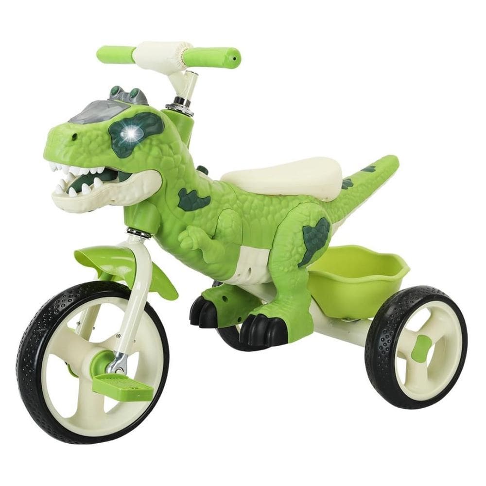 Triciclo Dinossauro Infantil Radical Até 50Kg Som Luz Som E