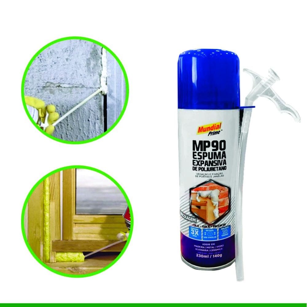 Espuma Expansiva Poliuretano 230Ml Pequeno