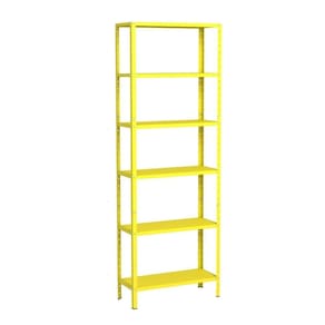 Estante Aço 6 Prateleiras Livros Cozinha Quarto Eaf013