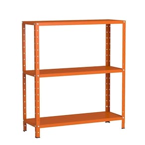Estante Aço 3 Prateleiras Livros Cozinha Quarto Eaf007