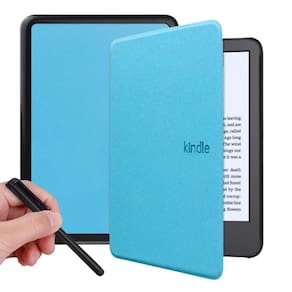 Case Couro Premium Para Kindle 12 Básico 6.0 + Caneta Touch