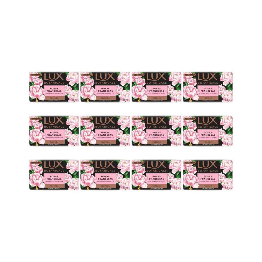 Sabonete Lux 85G Rosas Francesas-Kit C/12Un
