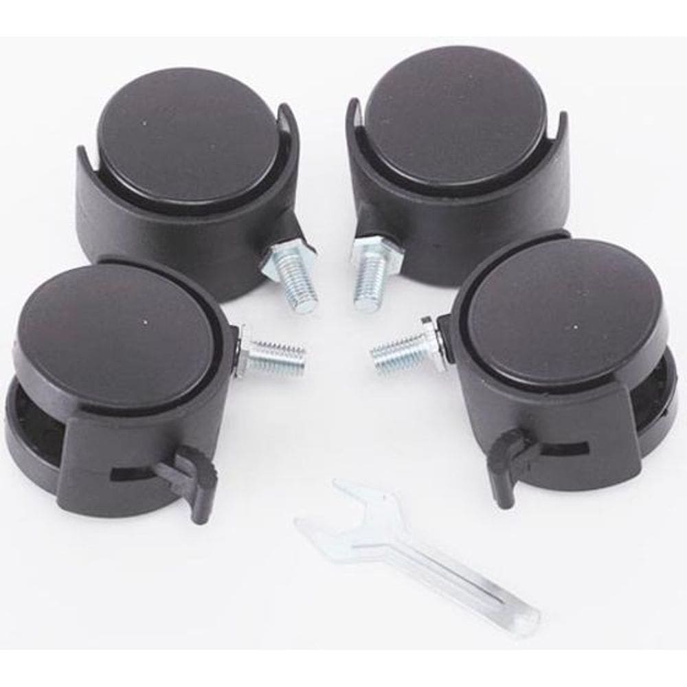 2 Kits 4 Rodízio Giratório Roda Rodinha 50Mm 80Kg