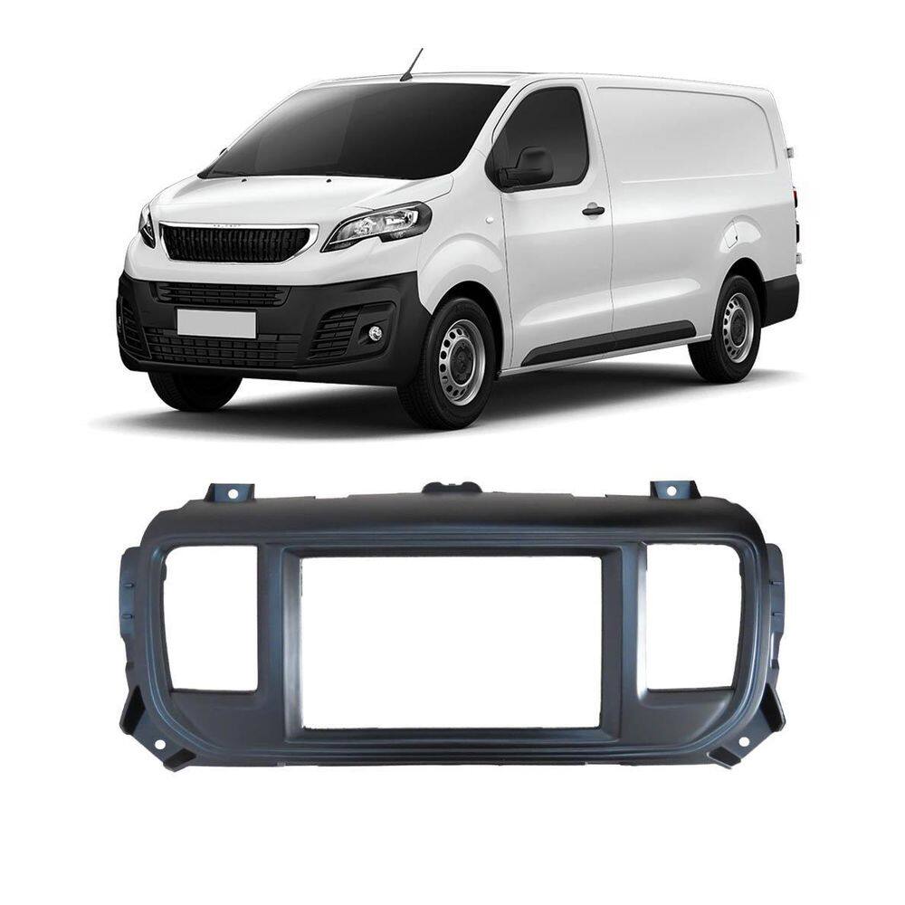 Moldura 2 Din Peugeot Expert 2018 Em Diante