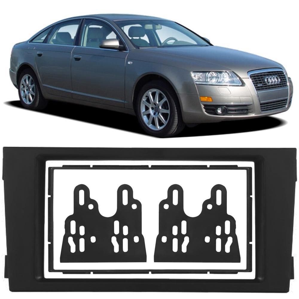 Moldura De Painel 2 Din 7 Polegadas Audi A6 2002/2006