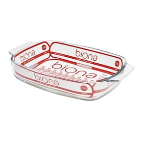 Assadeira De Vidro Borosilicato 2,9 L Retangular Com Alça Mé