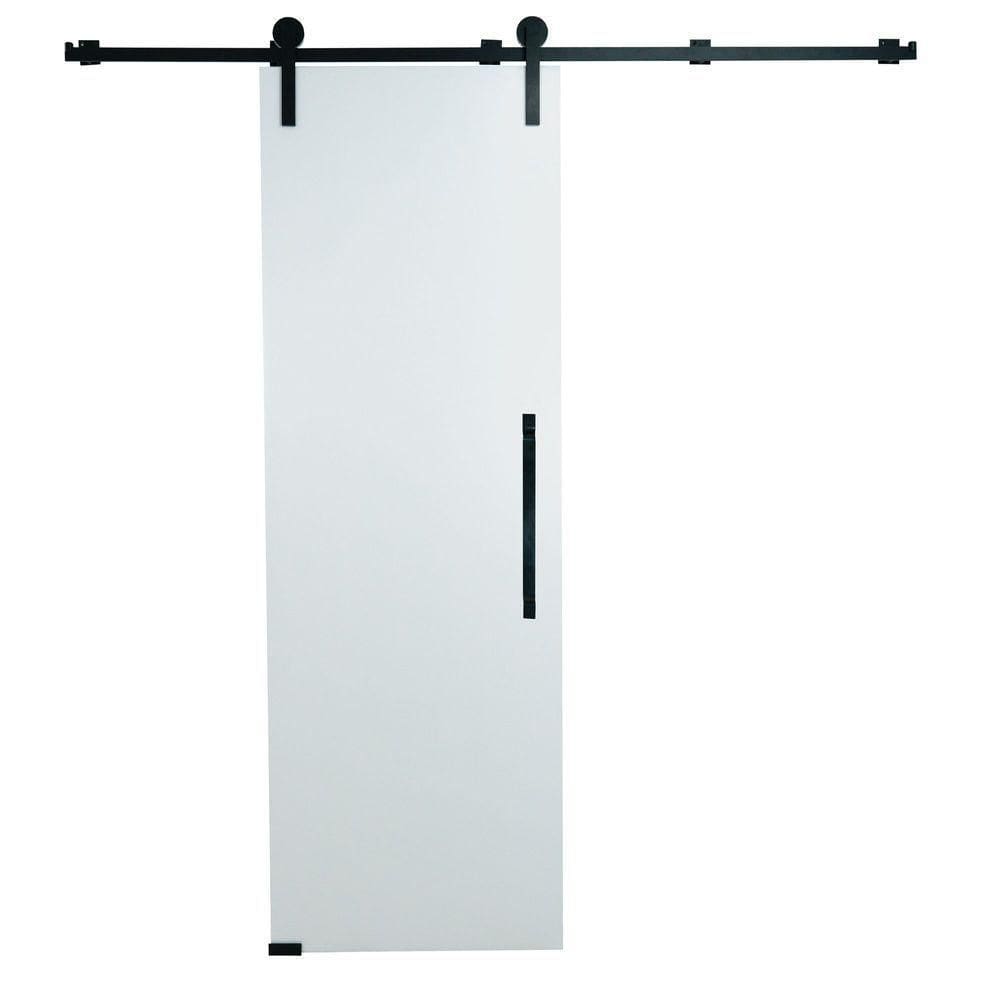 Porta Celeiro de Correr Branco Prime 210x70