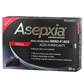 Sabonete Asepxia Detox Ação Purificante 80g
