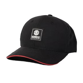 Boné Element Aba Curva Pacth Logo SM25 Preto