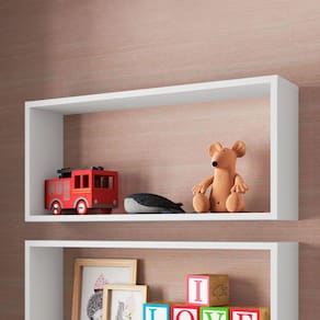 Nicho Organizador Ni7030 Grande Multiuso Branco - Art In Móveis