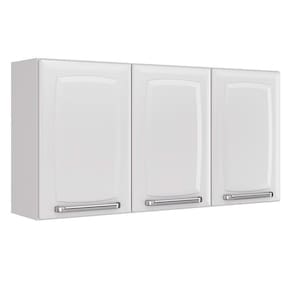 Armário Itatiaia Aéreo Três Portas Luce Ip3-105 Branco Neve