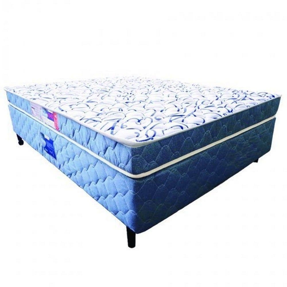 Cama Box + Colchão Netsono Casal Double Face D45