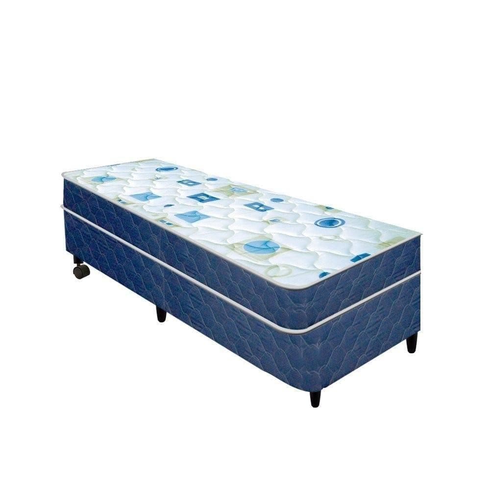 Cama Box + Colchão Netsono Solteiro Double Face D28