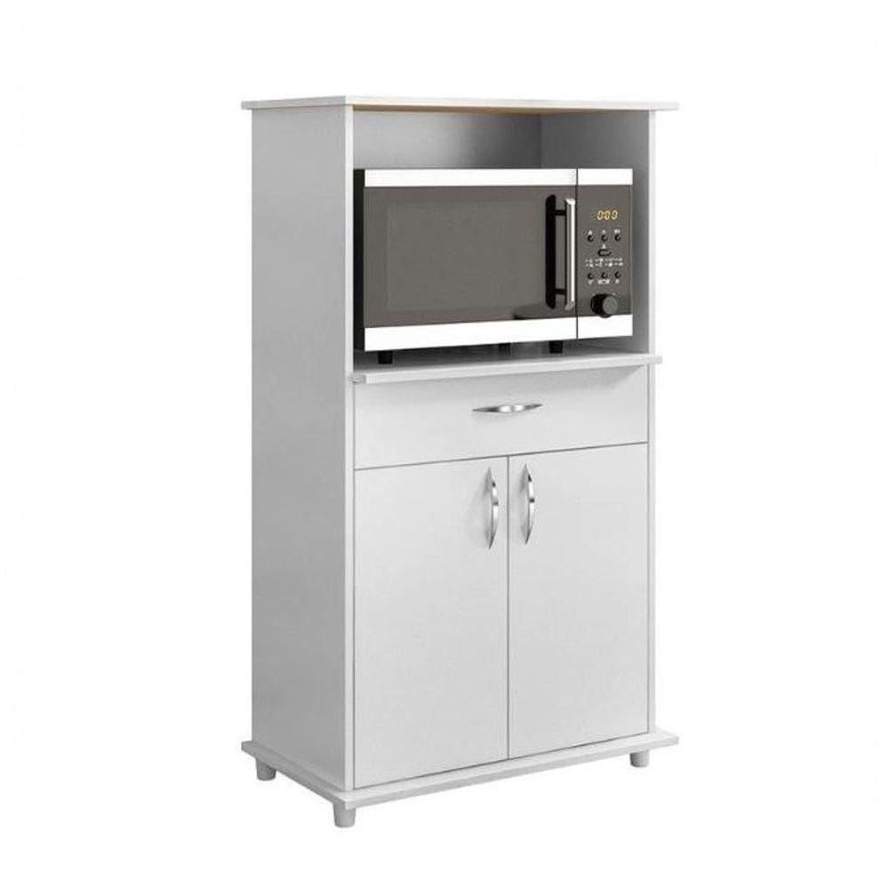 Balcão Para Cozinha Branco Nt3070 Notável Móveis Branco