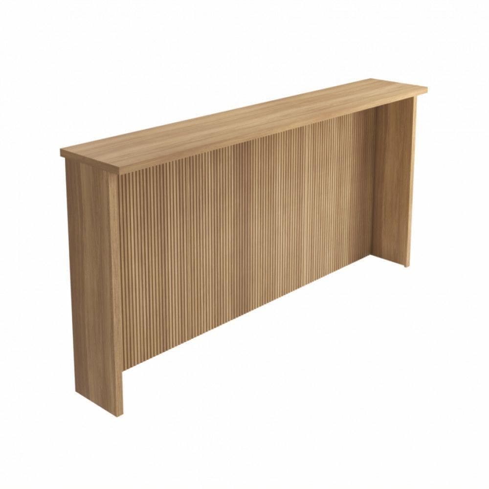 Painel Ilha Canelado Nesher 200cm 100 Mdf Nature