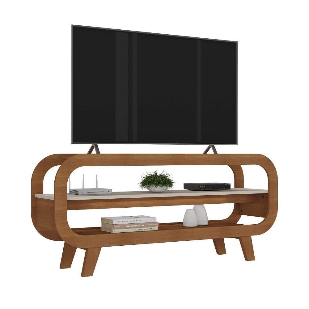 Rack Para Tv Até 60” Théo Cinamomo/off White Artely Cinamomo/off White