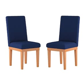 KitCadeiras Estofadas Para Mesa De JantarBalaqui Decor Cor:azul Marinho