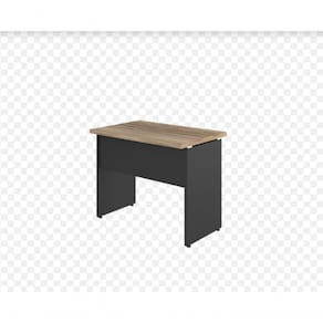 Mesa Retangular Escritório 1,50 X 0,60 Web30 - Calvi/preto