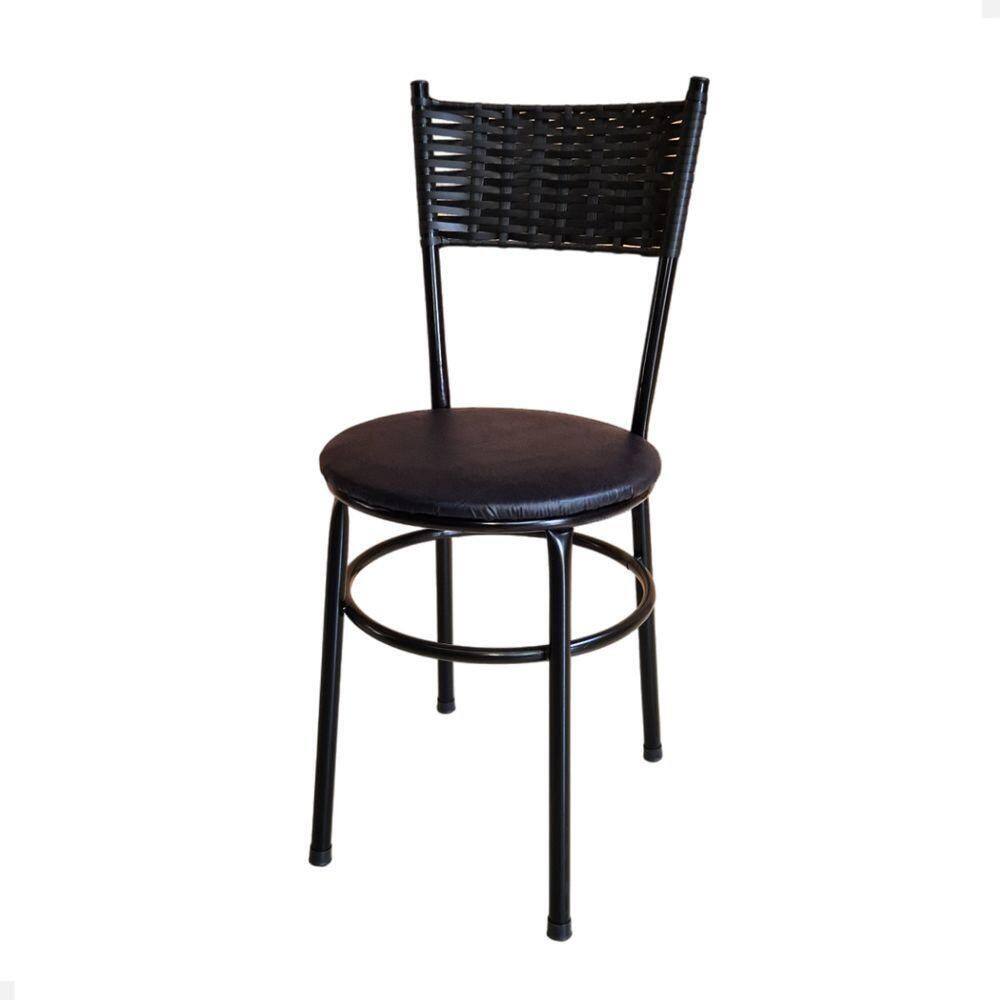 Cadeira Preta Para Mesa Preta Viena Preto Cor:preto