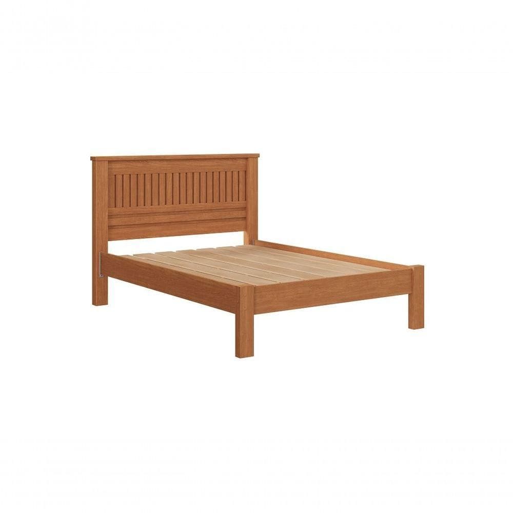 Cama De Casal Mônaco Estrado Resistente Camas Fenix Cor:nature