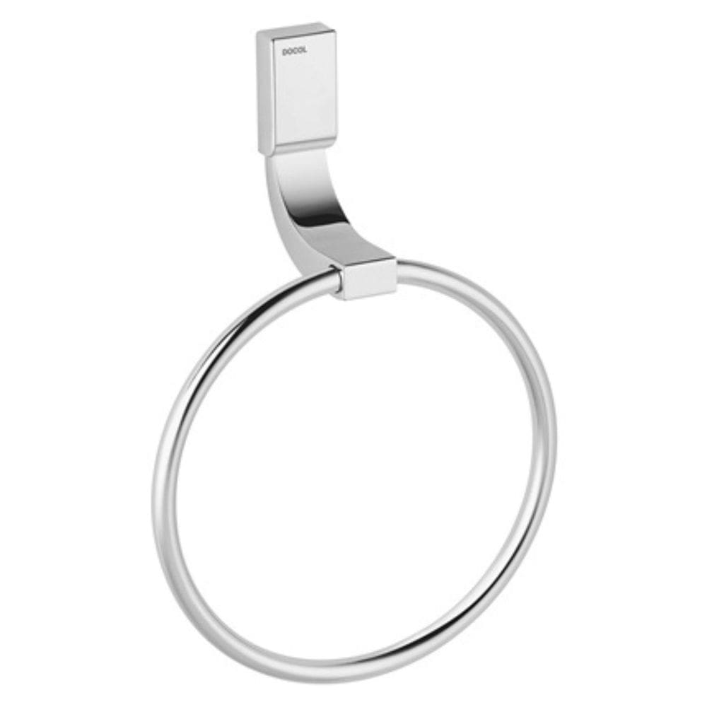 Porta-toalhas Argola de parede Banheiro Top Cromado Docol