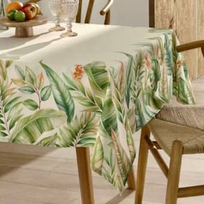 Toalha Mesa Retangular 6 Lugares Döhler Limpa Fácil 140 x 210 cm