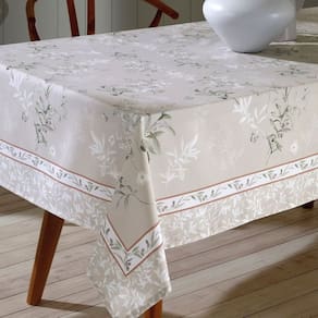Toalha Mesa Retangular 6 Lugares Döhler Limpa Fácil 140 x 210 cm