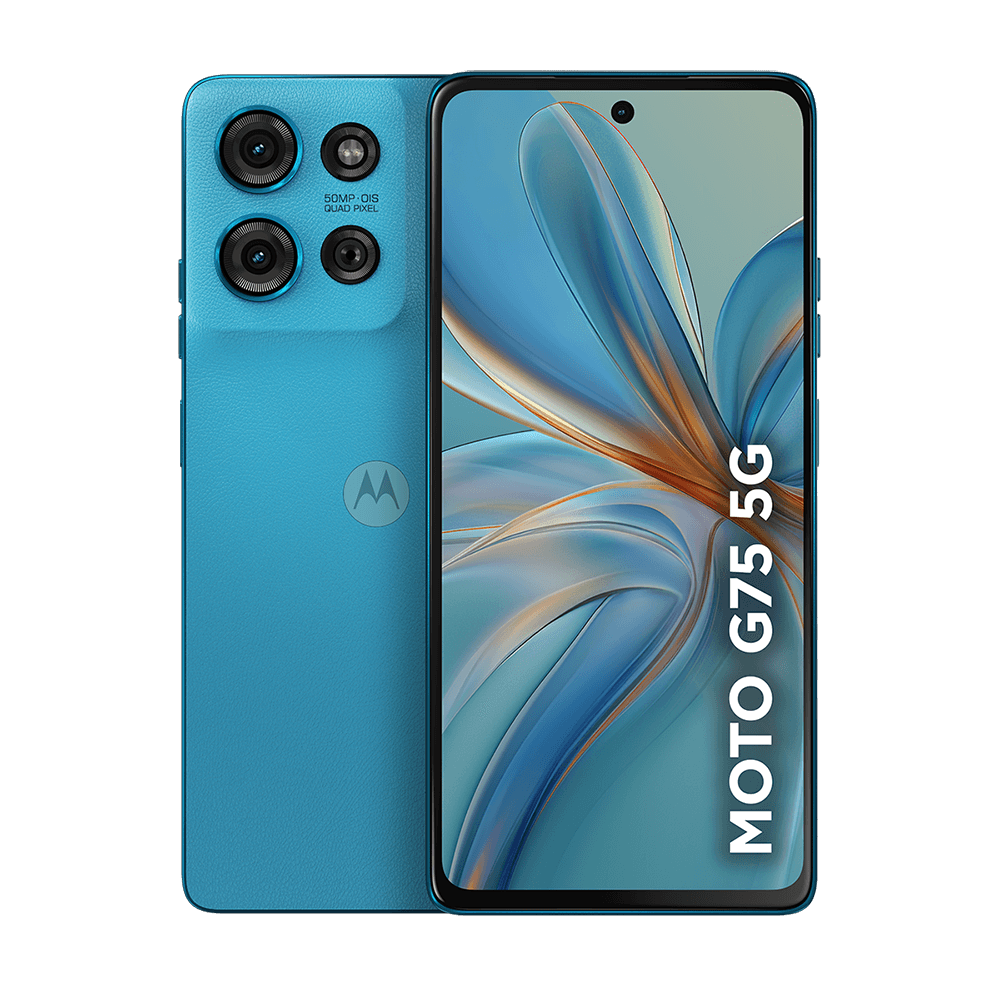 Smartphone Motorola Moto g75 5G - 256GB 16GB (8GB RAM+8GB Ram Boost) e 50MP Sony Lytia 600 Camera Moto AI Ultrarresistencia militar