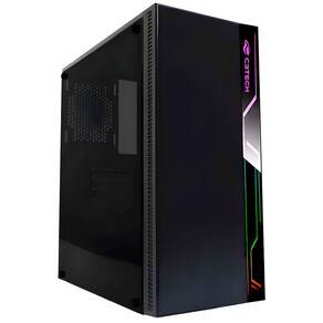 Gabinete Gamer MT-G400BK, Lateral em Acrílico, Mid Tower, LED, C3Tech, Preto, S/FTE