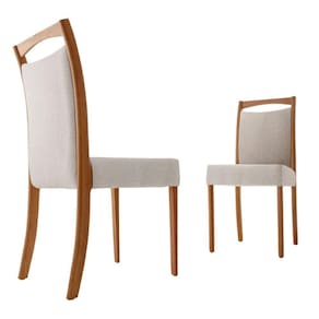 Conjunto Com 2 Cadeiras Munique Moderna Mobília Bouclê 01- Cinam.imbuia
