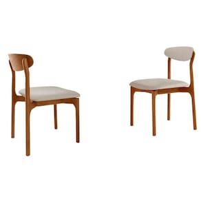 Conjunto Com 2 Cadeiras Noronha Moderna Mobília Linho Off White-cinam.imbuia