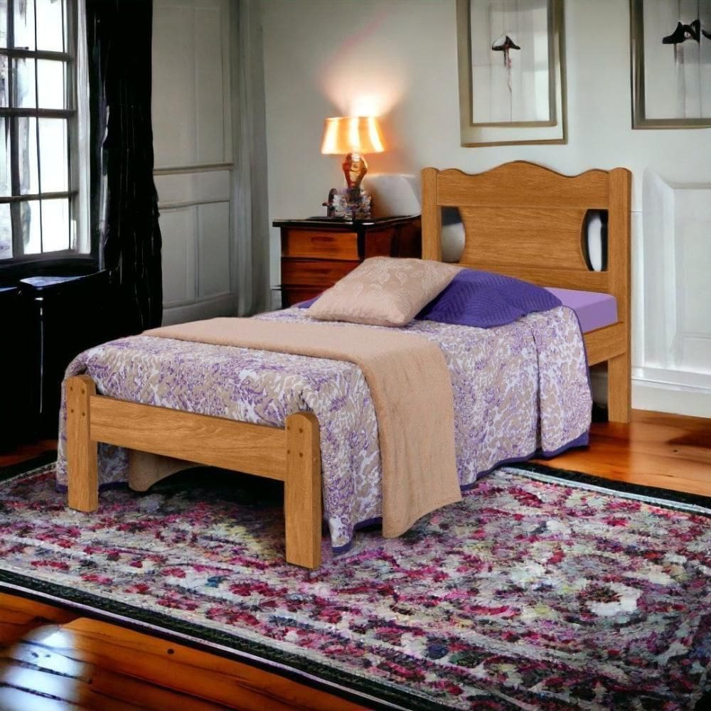 Cama Solteiro Munique Nature Gabrielli