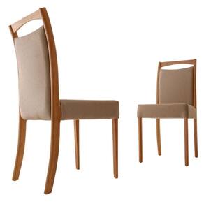 Conjunto Com 2 Cadeiras Munique Moderna Mobília Linho Palha-cinam.imbuia