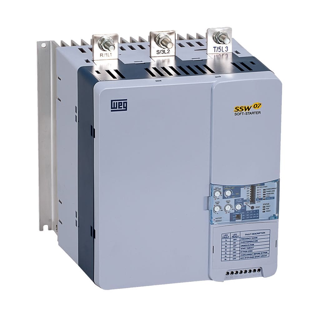 Partida Soft-Starter WEG SSW07 171A 220V-575V